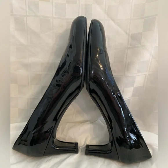 Stuart Weitzman Black Heels Patent Leather, Women’s Size 10M - Picture 7 of 15